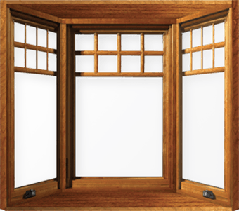 Sierra Pacific bay and bow window