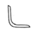 Inside corner profile, in section