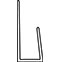 Cap profile, in section